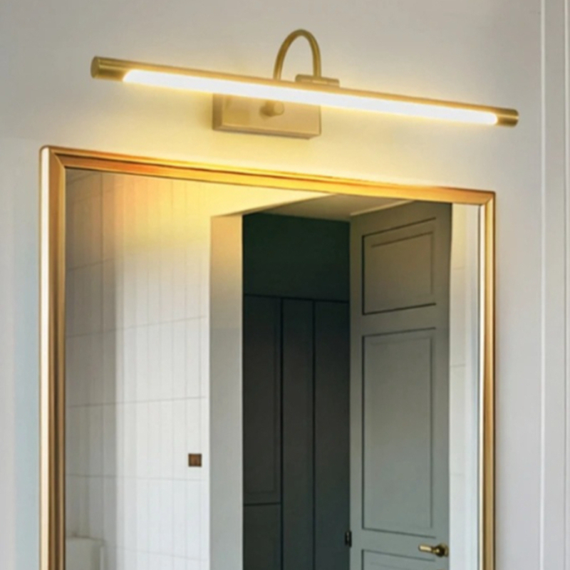 Home Living Bathroom Vanity - ヨーロピアンスタイルのミニマリストLEDウォールライト ブラック＆ゴールド バニティミラーランプ 寝室、リビングルーム、ホテル、家庭用装飾照明