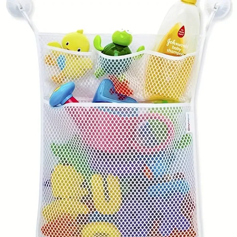 ベビーシャワーのお風呂のおもちゃ白ベビーキッズおもちゃ収納メ - Home Goods Bathroom Storage のレビューと価格