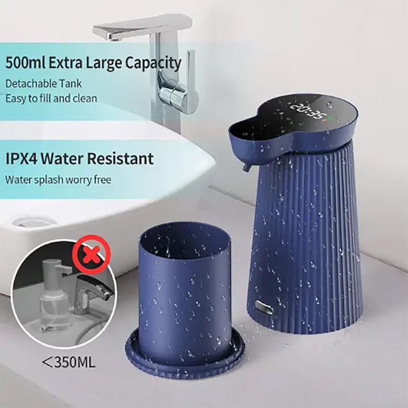 泡立ち石鹸機 自動石鹸ディスペンサー LEDディスプレイ画面 - Soap Dispenser Pump のレビューと価格