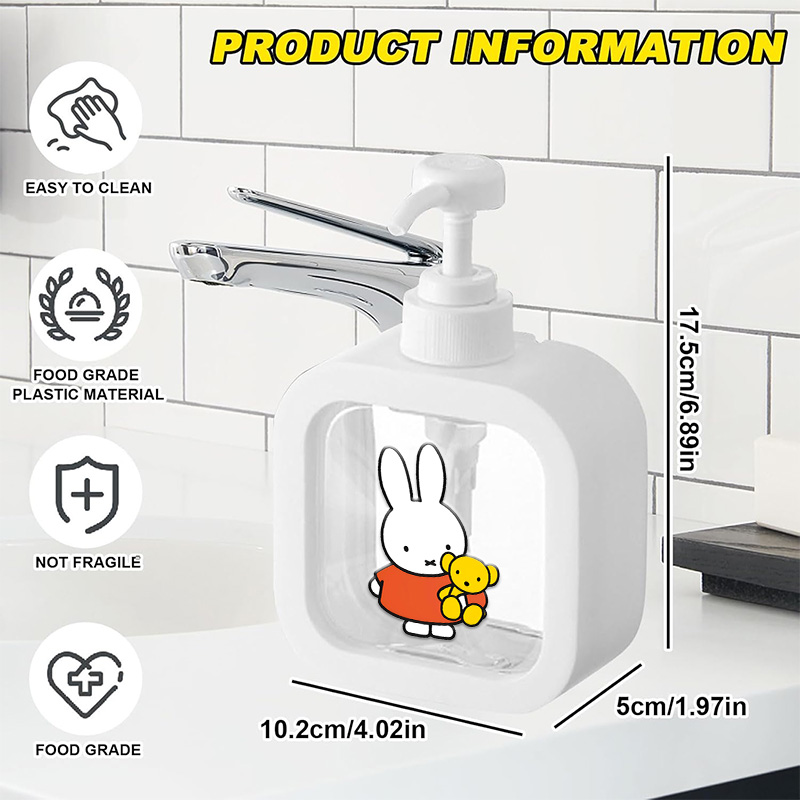 300 ミリリットルミッフィーシリーズバスポンプボトル空の詰 - Home Goods Bathroom のレビューと価格