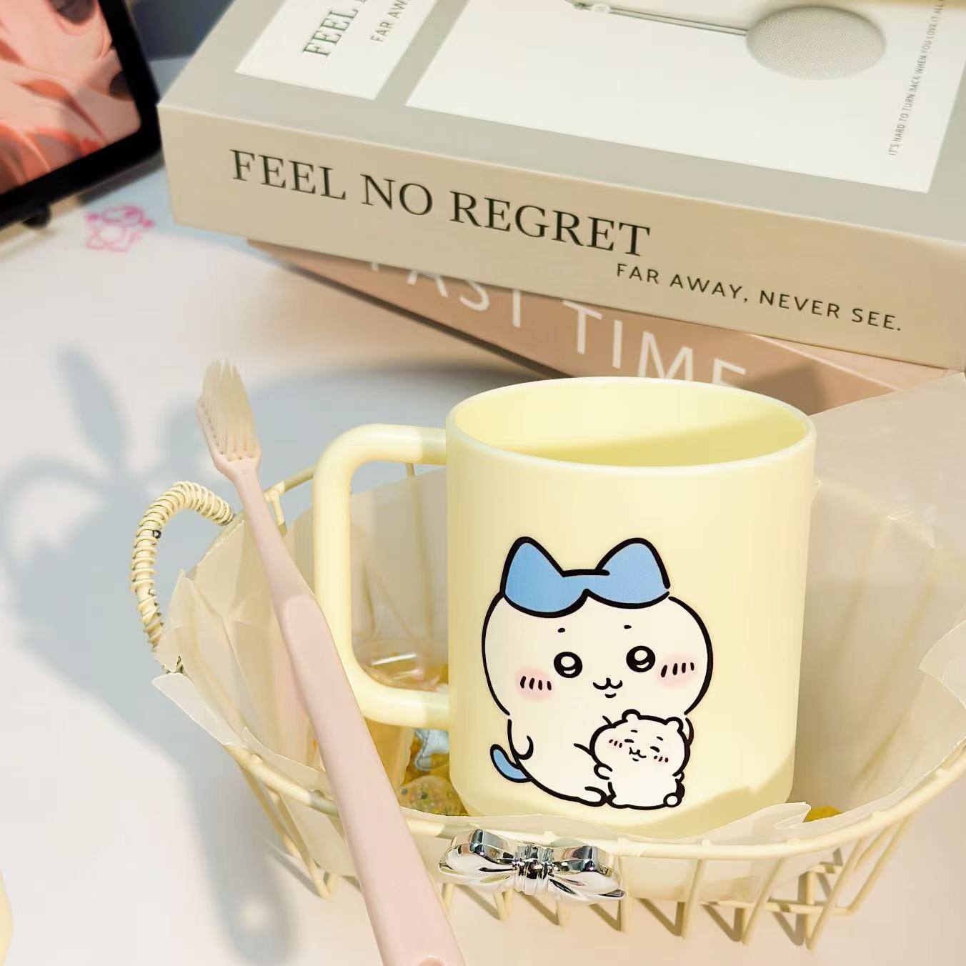 ちいかわうさぎハチワレ プラスチック製うがいカップ かわいい - Home Bathroom Equipment のレビューと価格