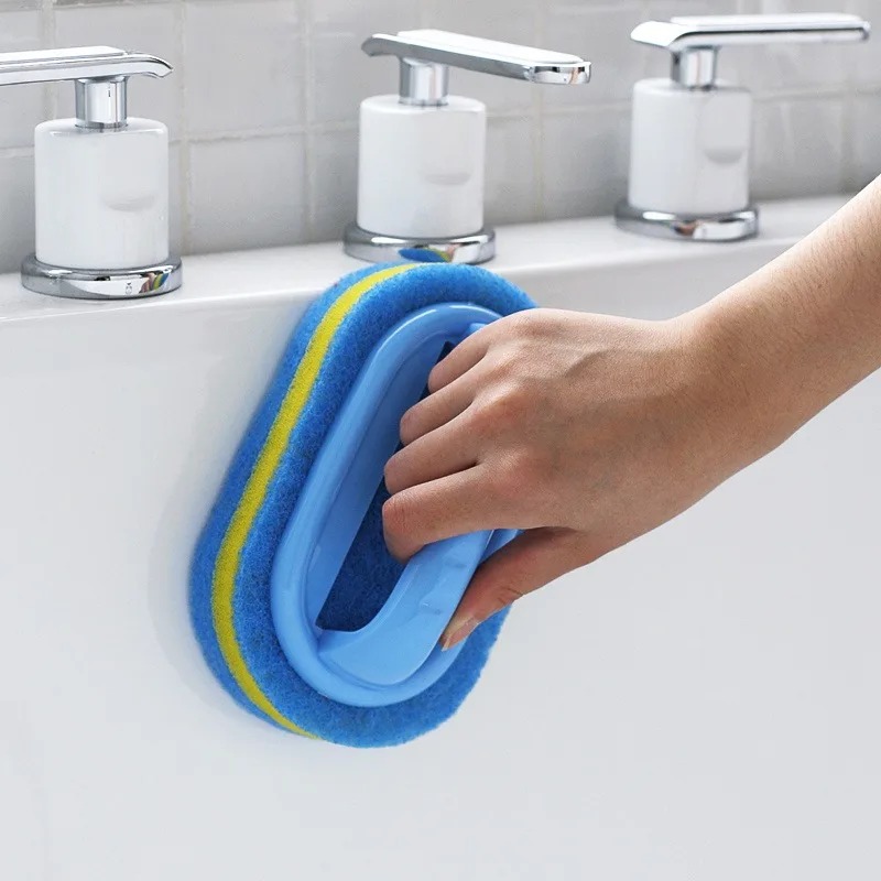 家庭用掃除ブラシ ハンドル付き 食器用洗剤 浴室 キッチン  - Home Bathroom Cleaning のレビューと価格
