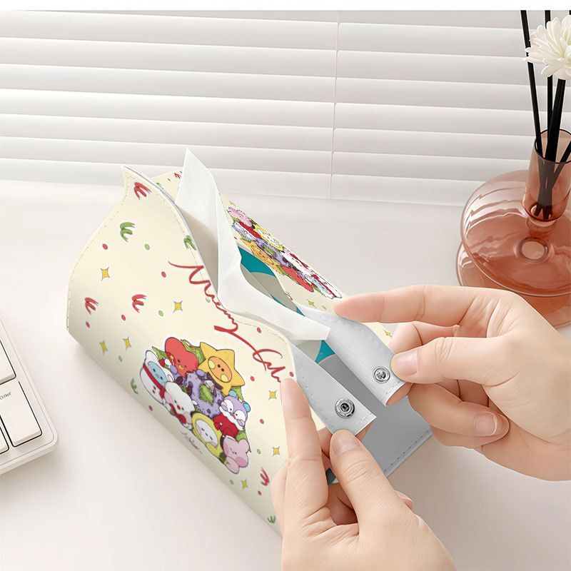 BT21アイドル関連のペーパータオルボックス（漫画の車の配置 - Home Bathroom Equipment のレビューと価格