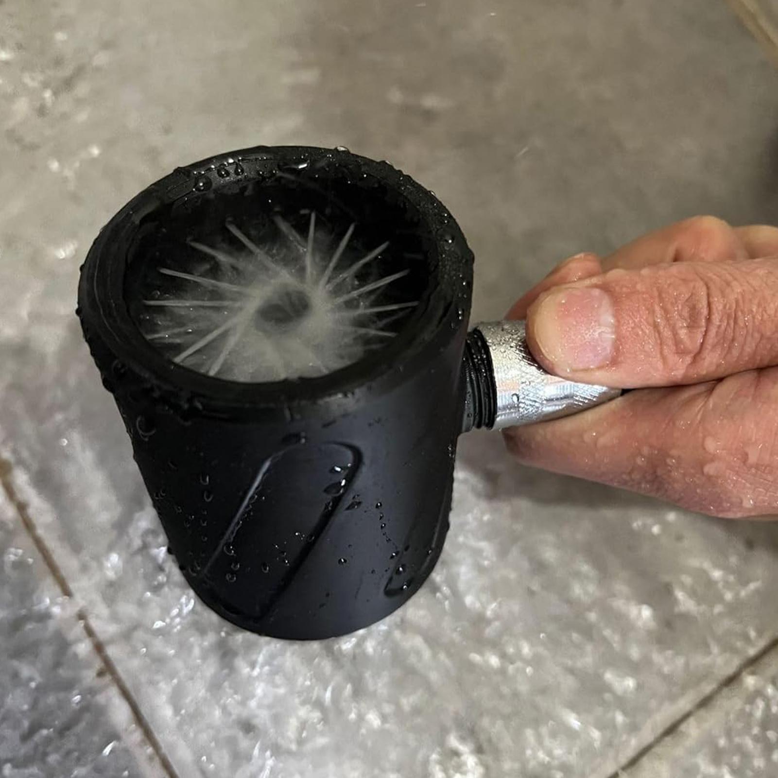 浴室男性用クリーニングシャワーヘッド、粗い穴で詰まりを防ぐハ - Home Bathroom Cleaning のレビューと価格