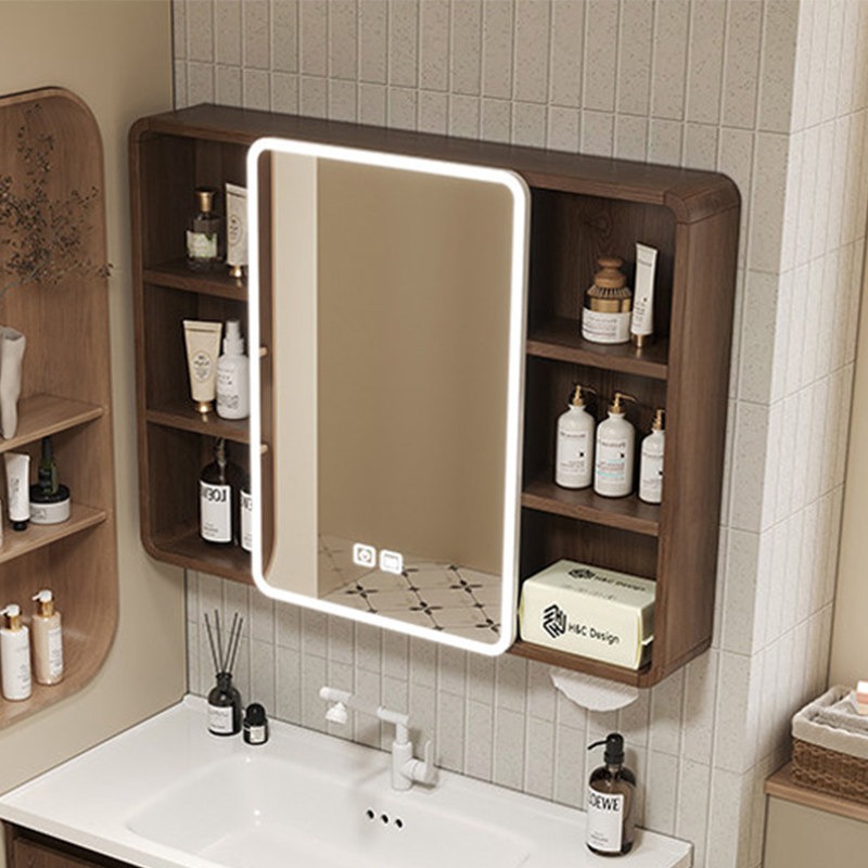 ミラートイレバスルームキャビネット棚コーナースペースセーバー - Home Bathroom Design のレビューと価格