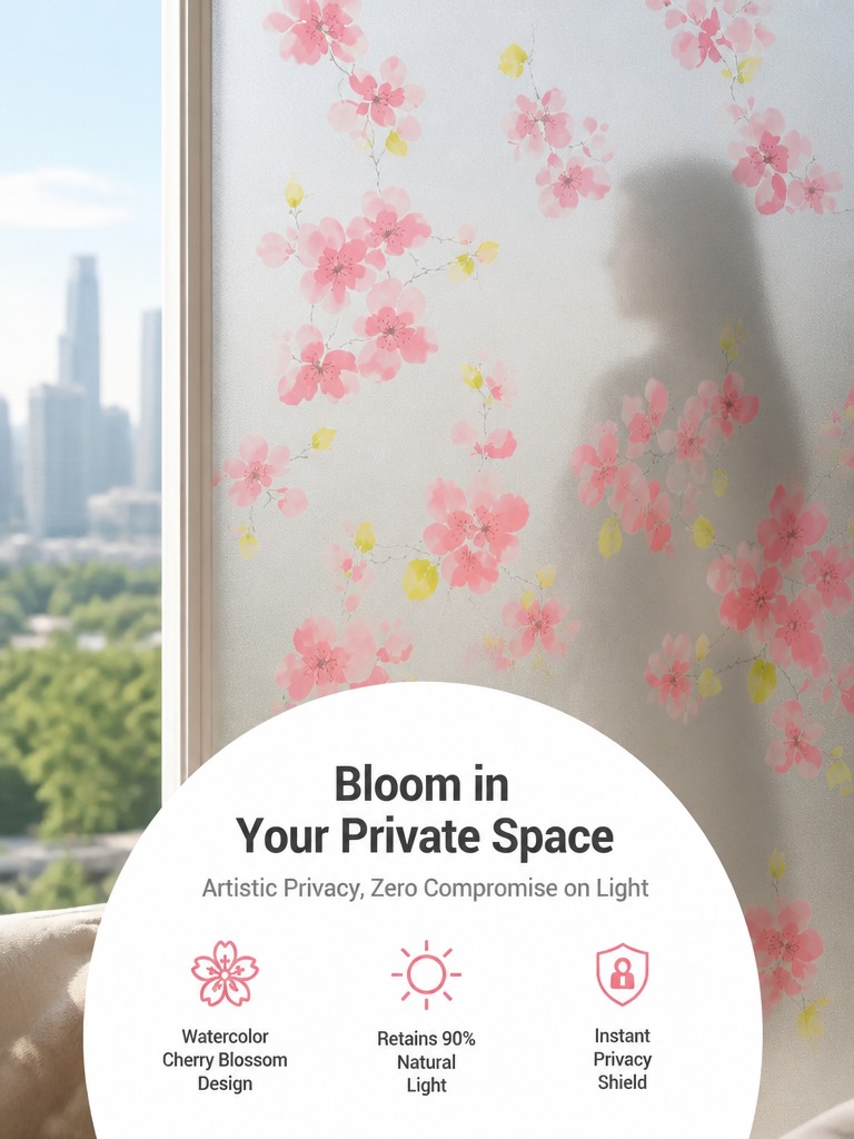 つや消しプライバシーウィンドウフィルム 半透明 ライトブロッ - Home Bathroom Window のレビューと価格
