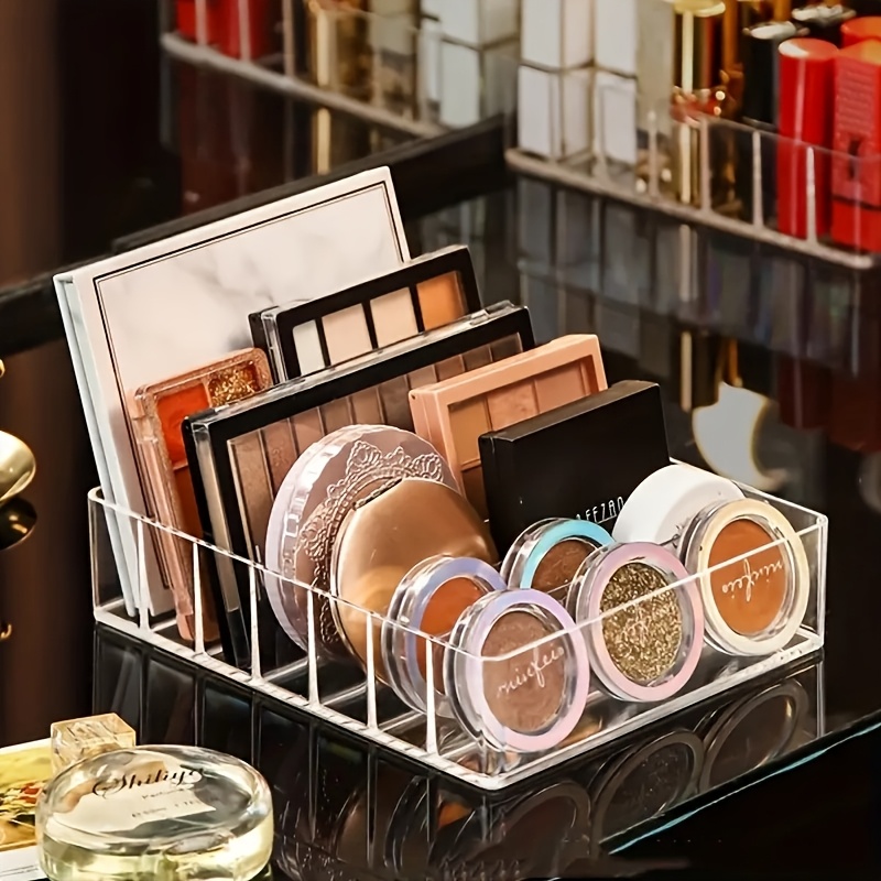 7区画クリアプラスチック製メイクアップオーガナイザー1個 - - Home Goods Bathroom Storage のレビューと価格