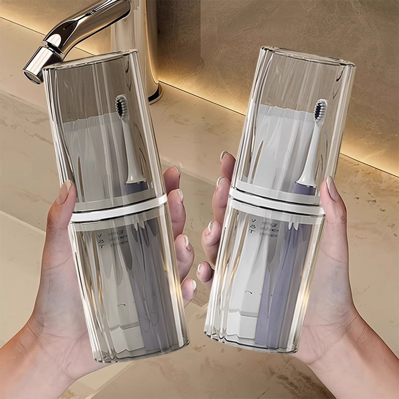 新しい携帯用歯ブラシカップ、バスルーム歯磨き粉ホルダー収納ケ - Home Goods Bathroom Storage のレビューと価格