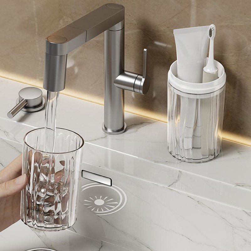 新しい携帯用歯ブラシカップ、バスルーム歯磨き粉ホルダー収納ケ - Home Goods Bathroom Storage のレビューと価格