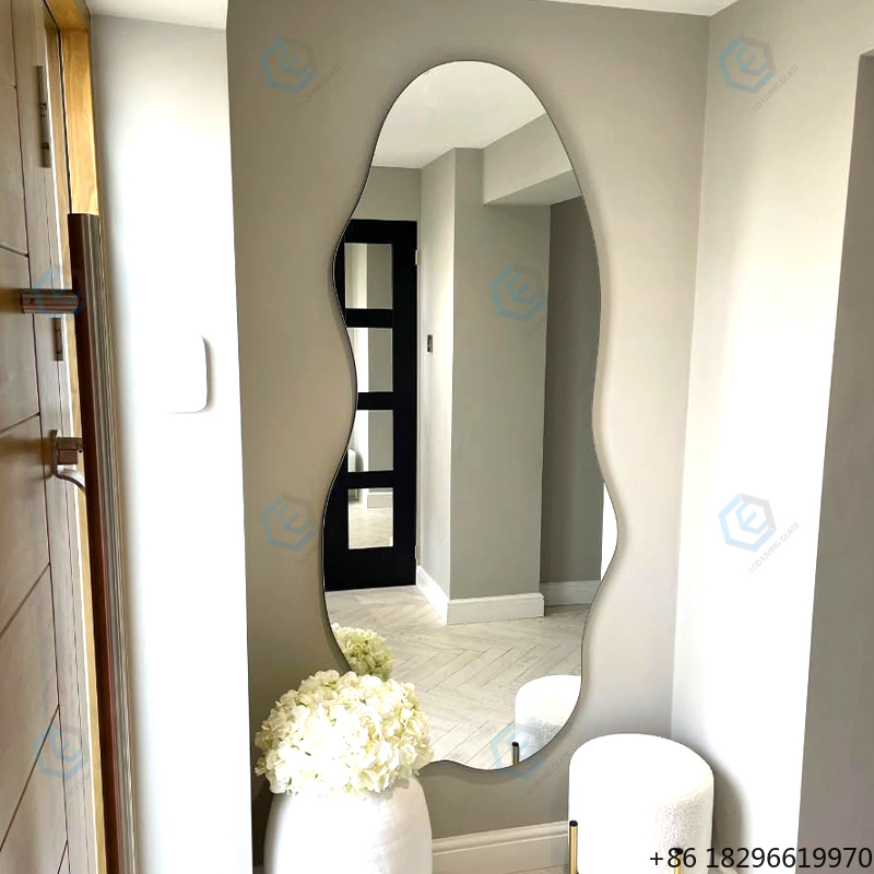 3mm 4mm 5mm 6mm 大型 全身鏡 不規則なフレー - Home Bathroom Design のレビューと価格