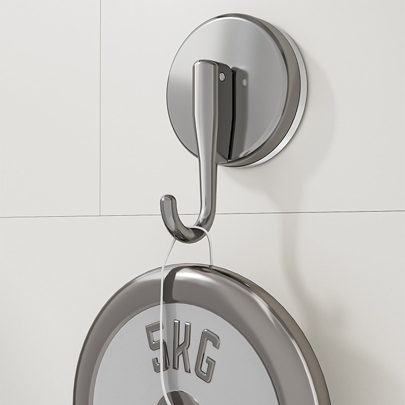 吸盤フックパンチフリー多機能吊り下げキー衣類フック浴室ローブ - Home Bathroom Equipment のレビューと価格