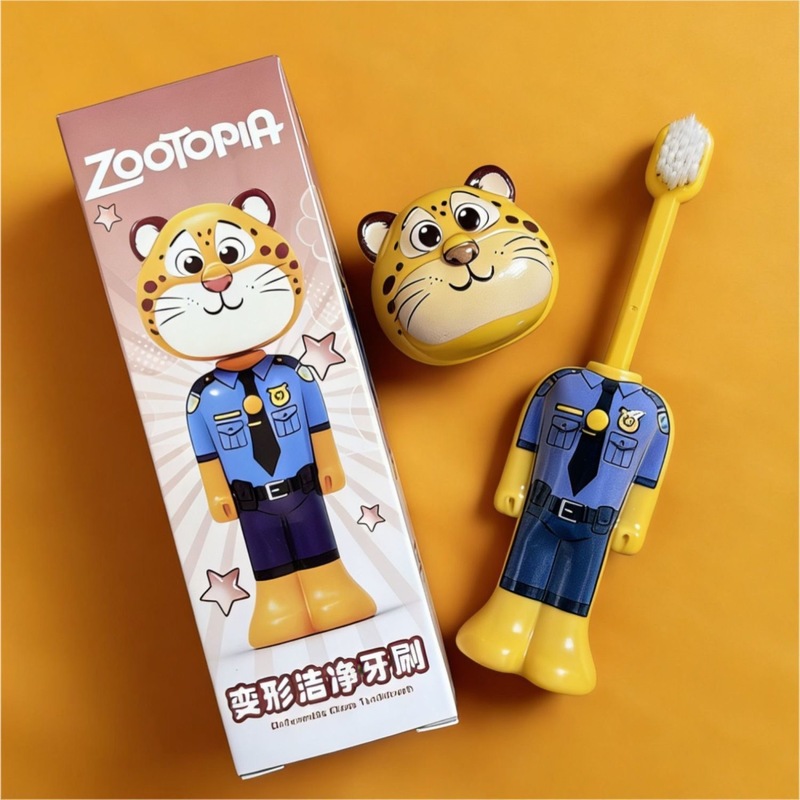 カートゥーン『ズートピア2』子供用歯ブラシ 変形可能 伸縮式 - Home Goods Bathroom のレビューと価格