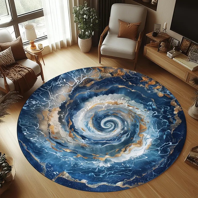 2Dシロクマ丸型ラグ氷穴アニマルエリアカーペット滑り止めフロ - Home Bathroom Trends のレビューと価格