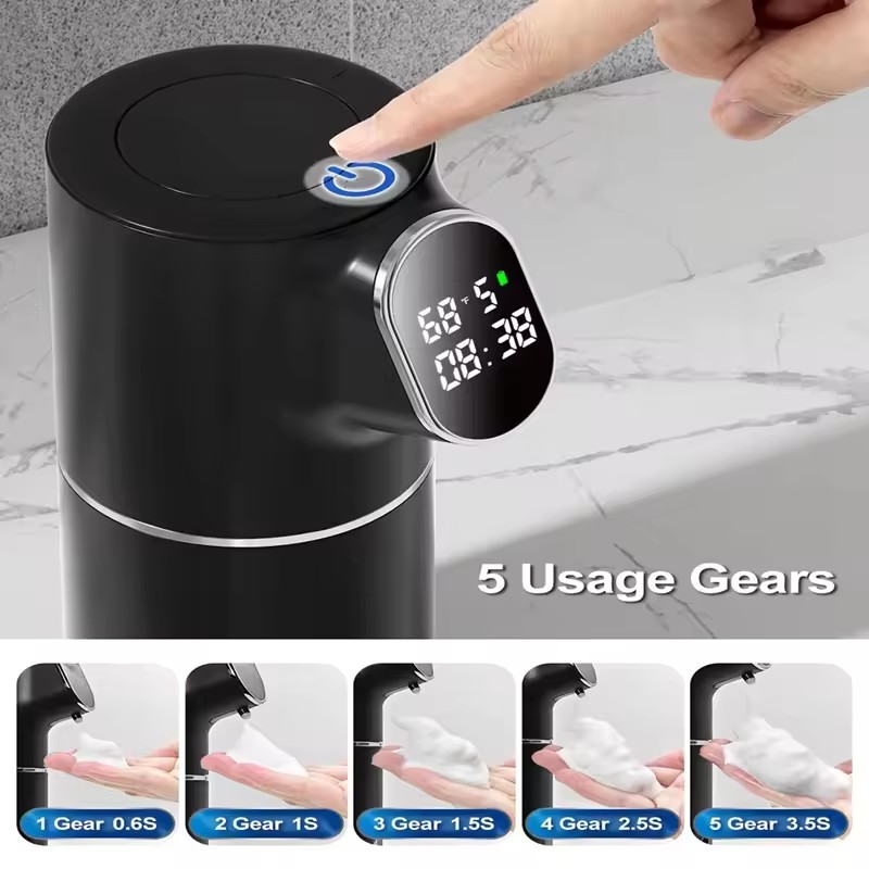 Mi 自動 LED 液体泡ソープディスペンサー 5 段階調整 - Soap Dispenser Pump のレビューと価格