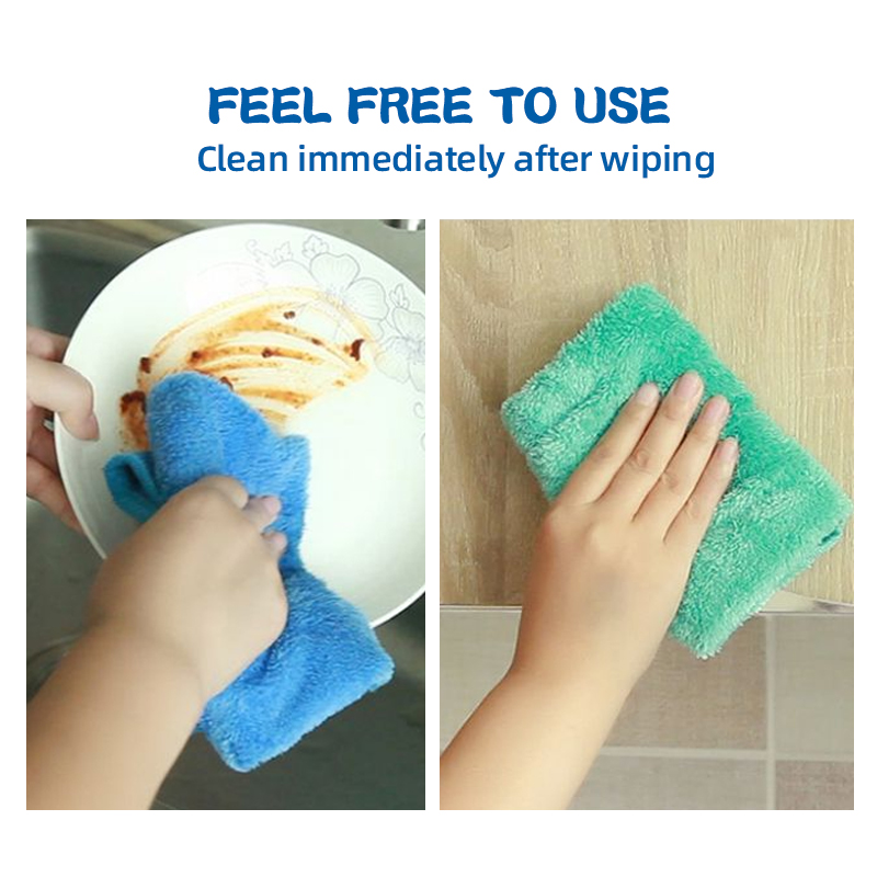 4 個の小さなハンドタオルキッチンバスルーム用コーラルベルベ - Home Bathroom Cleaning のレビューと価格