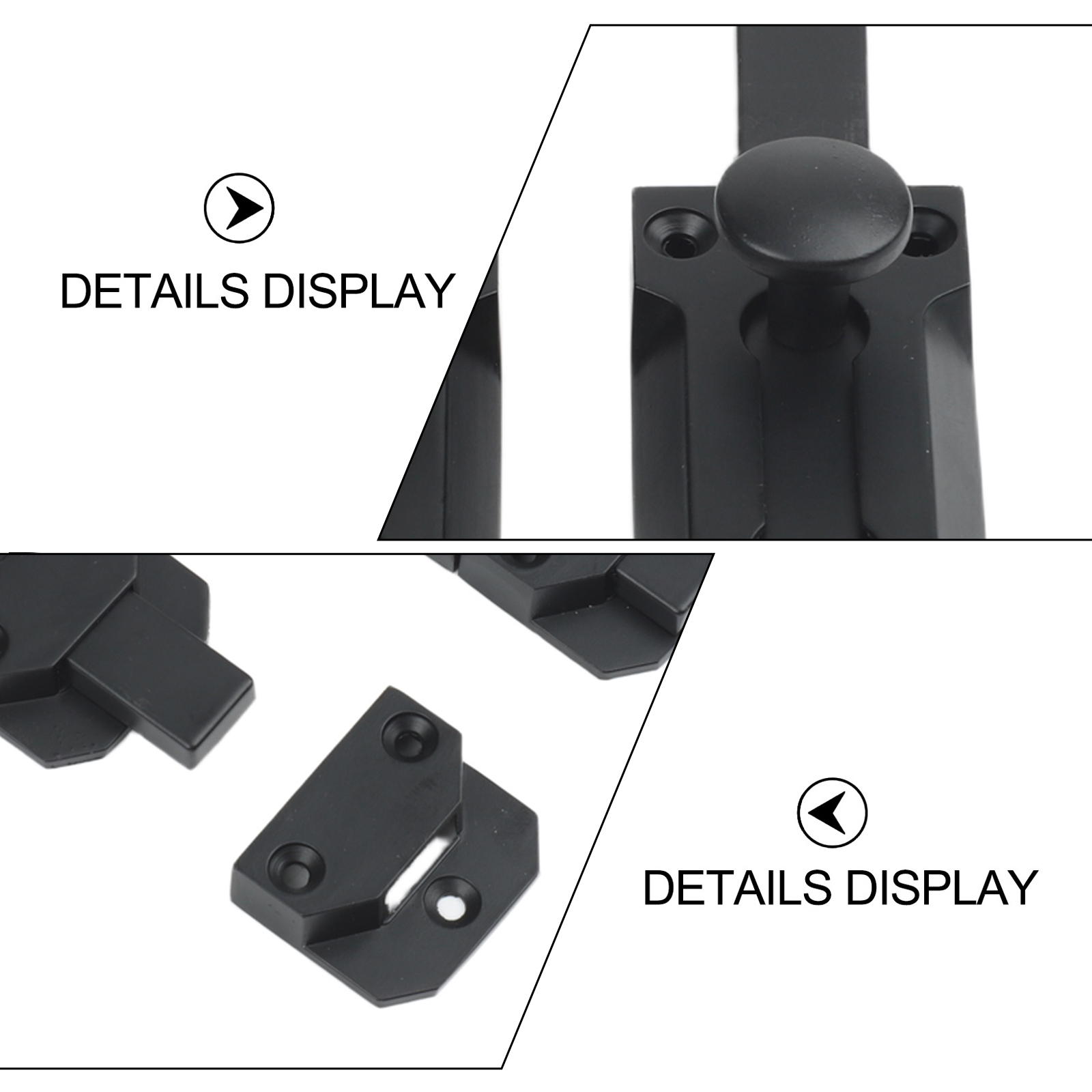 2 個ガレージキャビネットスライドボルトロック黒セキュリティ - Home Hardware Bathroom Cabinets のレビューと価格