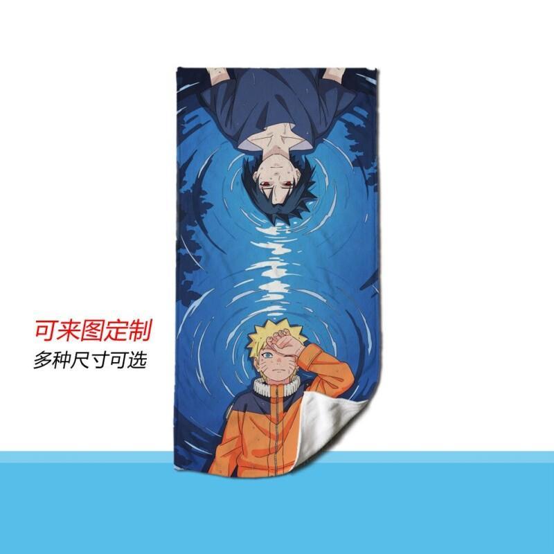 ナルトアニメタオルマイクロファイバー速乾性スポーツジムヨガ水 - Home Bathroom Trends のレビューと価格