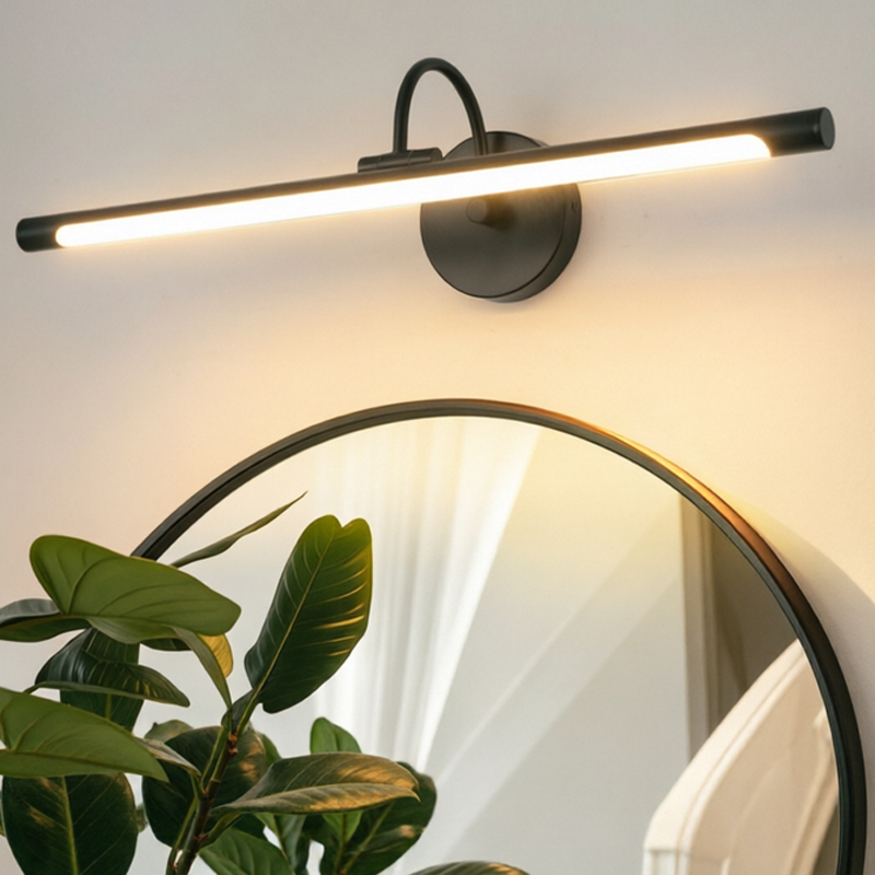 ヨーロピアンスタイルのミニマリストLEDウォールライト ブラ - Home Living Bathroom Vanity のレビューと価格