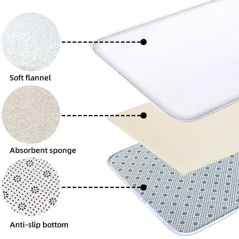 3 個韓国スタイルホームトイレ U 字型フロアマットトイレ蓋 - Zara Home Bathroom Rug のレビューと価格