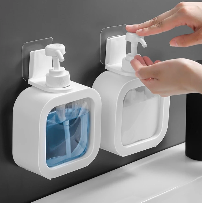 詰め替え可能なバスルームソープディスペンサー,ローションシャ - Soap Dispenser Pump のレビューと価格